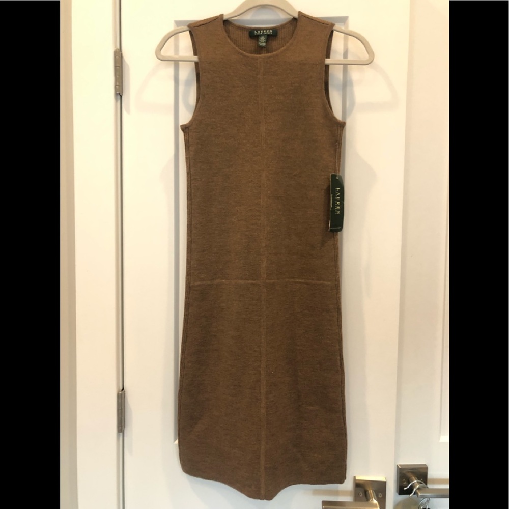 Ralph Lauren sweater dress xs NWT